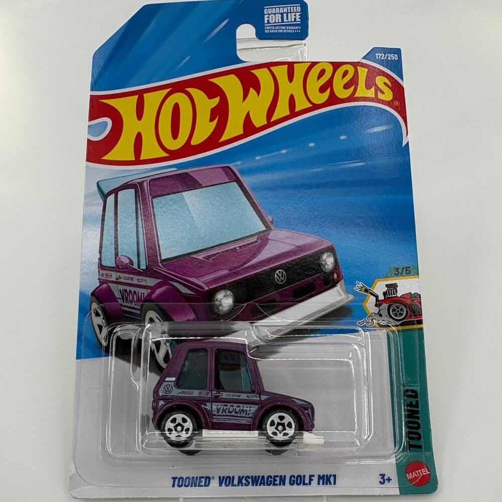 Hot Wheels TOONED Volkswagen Golf MK1 172/250
